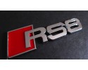 Μεταλλικό Σήμα Έμβλημα Audi RS8 αυτοκόλλητο